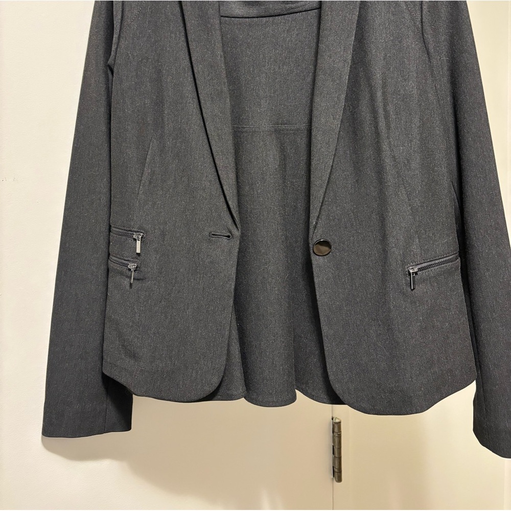 Classy grey Calvin Klein suit Size 8